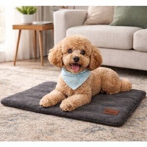 🐾 NEW Soft Dog Bed / Pet Mat – 30” x 20” – Thin Plush & Cozy 🐾
